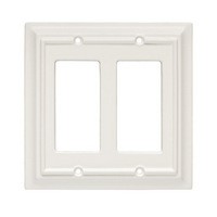 Liberty Hardware 126336, Wall Plate, Length 7-1/2, White, Wood Architectural