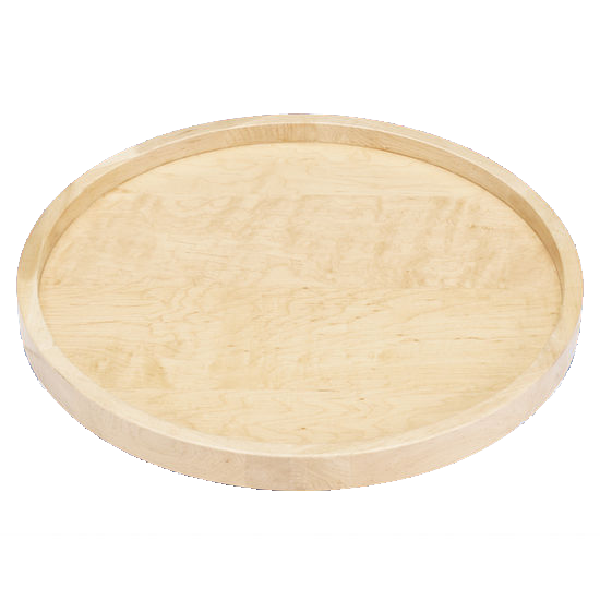 24" Wood Full Circle Lazy Susan Shelf Only Natural Maple Rev-A-Shelf LD-4NW-001-24-1