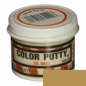Color Putty 108, Wood Filler, Solvent Based, Light Oak, 3.7 oz