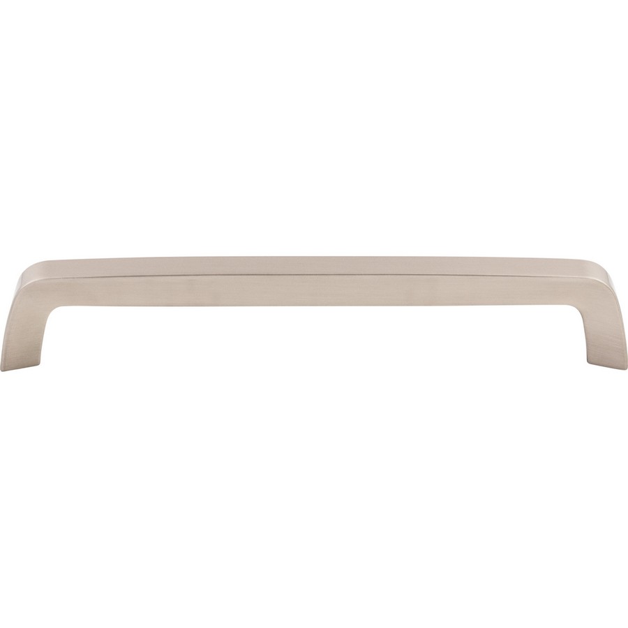 Nouveau Tapered Bar Pull 7-9/16" Center to Center Brushed Satin Nickel Top Knobs M2106