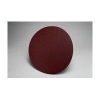 3M 51144889013 Abrasive Disc, Aluminum Oxide on X-Weight Cloth, 12in, No Hole, PSA, 100 Grit