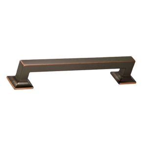 Studio Appliance Pull 8" Center to Center Oil Rubbed Bronze Highlighted Hickory Hardware P3017-OBH