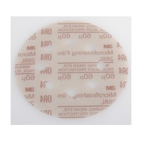 3M 51111545454 Abrasive Discs, Microning Film, 5in 8-Hole Hook &amp; Loop, 60 Micron