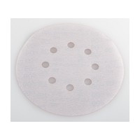 3M 51119028645 Abrasive Discs, Microning Film with Fre-Cut, 6in 8-Hole Hook &amp; Loop, 30 Micron