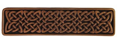 Notting Hill NHP-657-AC, Celtic Isles Pull in Antique Copper, Jewel