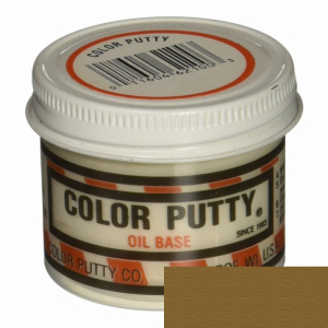 Color Putty 136, Wood Filler, Solvent Based, Nutmeg, 3.7 oz