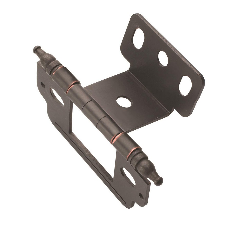Partial Wrap Free Swing Inset Minaret Tip Hinge for 3/4" Thick Doors Oil Rubbed Bronze Amerock PK3180TMORB