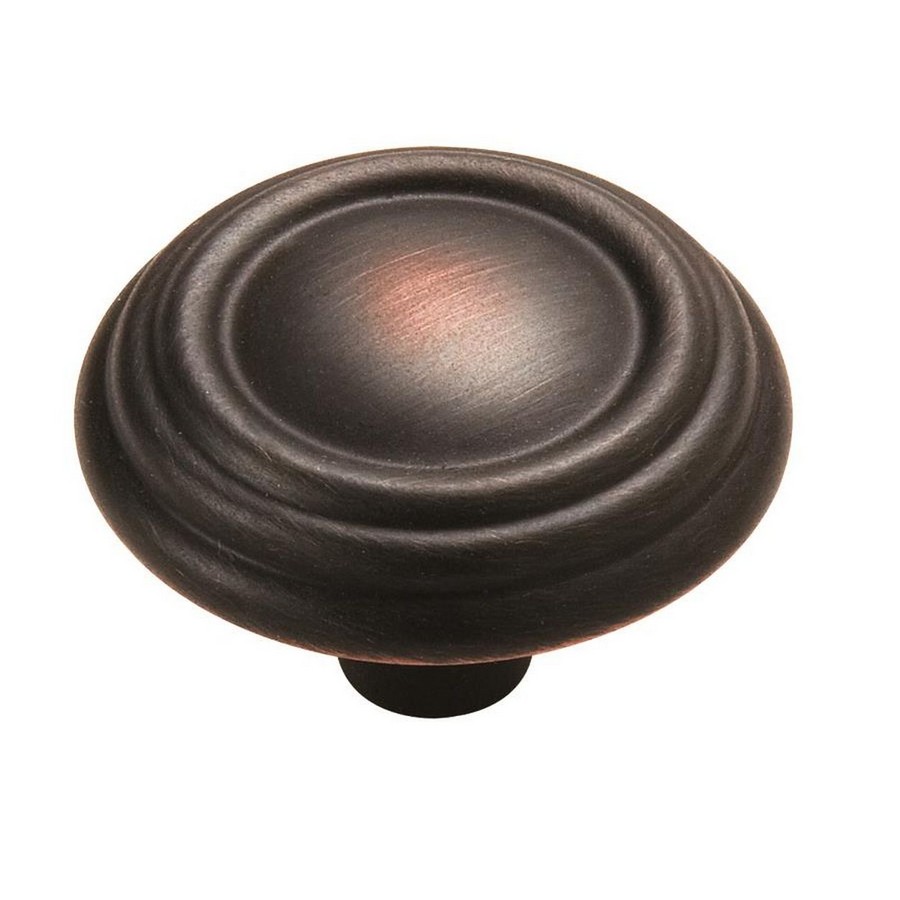 Sterling Traditions Knob 1-1/4" Dia Oil Rubbed Bronze Amerock BP1307ORB