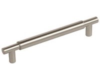 Liberty Hardware P00160C-110-C, Modern Bar Pull, Centers 6-5/16 (160mm), Stainless, ModernMetal Collection