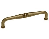 Liberty Hardware P16678C-BAB-C, Pull, Centers 5in (128mm), Burnished Antique Brass, Kentworth