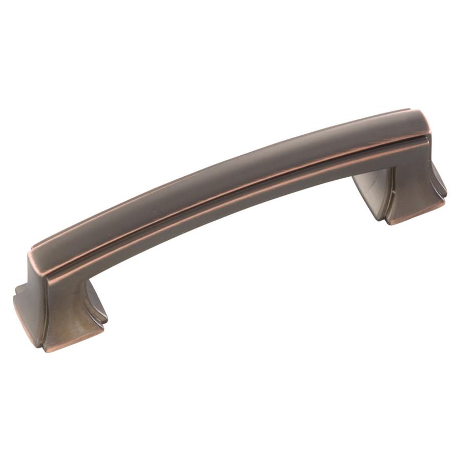 Bridges Pull 3" Center to Center Oil-Rubbed Bronze Highlighted Hickory Hardware P3231-OBH