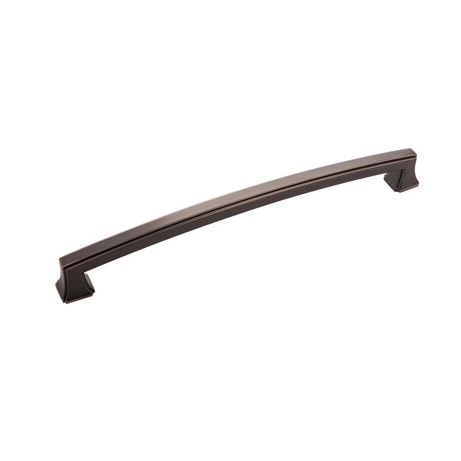 Bridges Pull 224mm Center to Center Oil-Rubbed Bronze Highlighted Hickory Hardware P3237-OBH