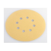 Pacific Abrasives 6 80 PASCO U612 VEL 8 VAC, Abrasive Discs, Aluminum Oxide on A-Weight Paper, 6in 8-Hole Hook &amp; Loop, 80 Grit