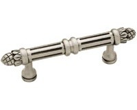 Liberty Hardware PN1855-BSP-C, Pull, Centers 3in, Brushed Satin Pewter