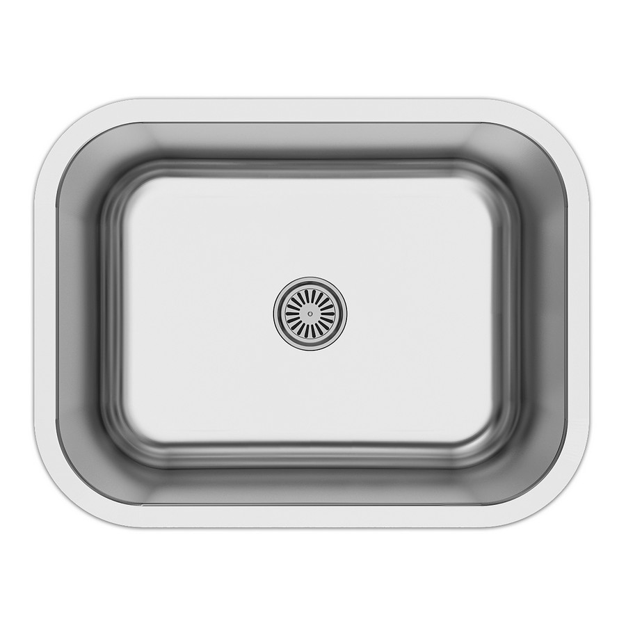 23" Undermount Single Bowl Kitchen Sink 16 Gauge Stainless Steel 40/Box Karran PU57N