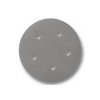 Pacific Abrasives 5 120 PASCO SICLUBE VEL 5 VAC, Abrasive Discs, Silicon Carbide on A-Weight Paper, 5in 5-Hole Hook &amp; Loop, 120 Grit