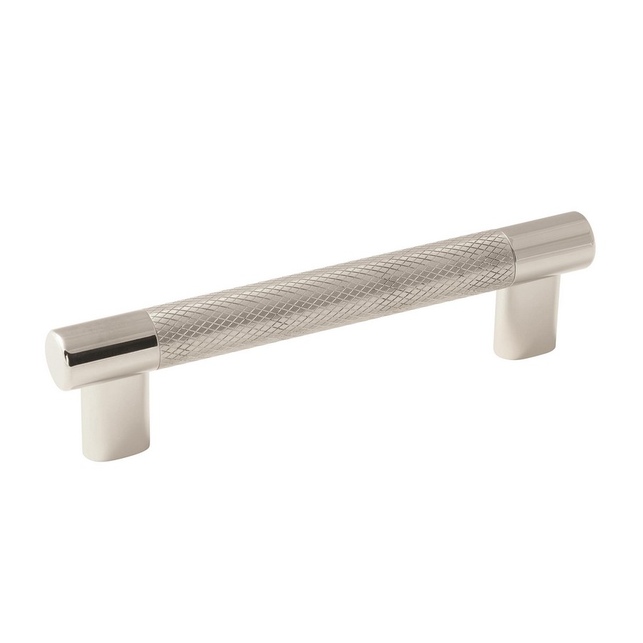 Esquire Pull 128mm Center to Center Polished Nickel/Stainless Steel Amerock BP36558PNSS