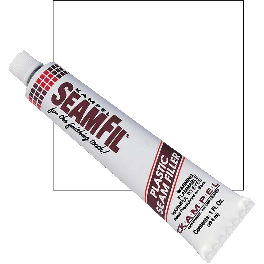 SeamFil Laminate Repairer White 1.0 oz Tube Kampel 901