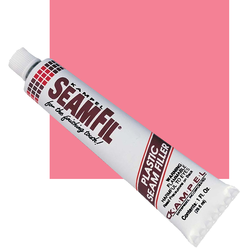 SeamFil Laminate Repairer Pink 1.0 oz Tube Kampel 919