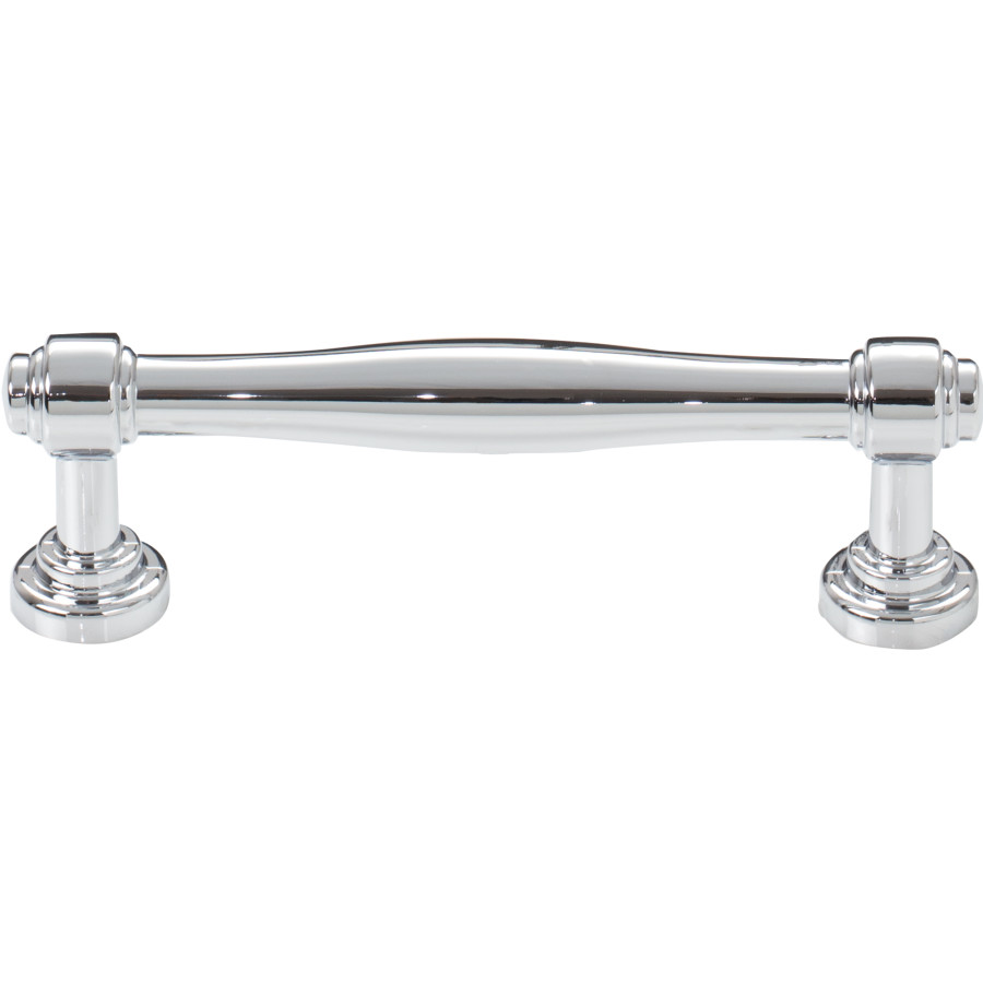 Regent's Park Ulster Pull 3-3/4" Center to Center Polished Chrome Top Knobs TK3071PC