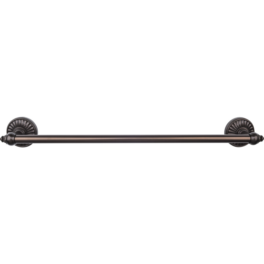 Tuscany Bath Single Towel Bar 30" Center to Center Oil Rubbed Bronze Top Knobs TUSC10ORB