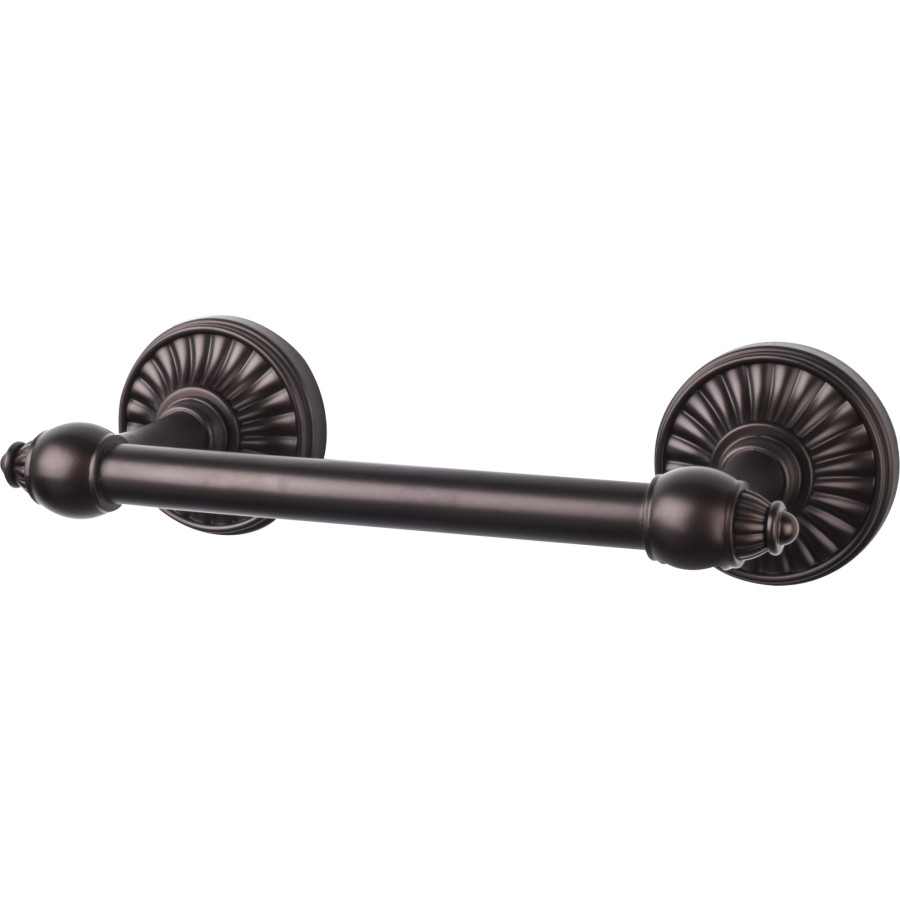 Tuscany Bath Tissue Holder Non-Compression 8-7/8" Long Oil Rubbed Bronze Top Knobs TUSC3ORB