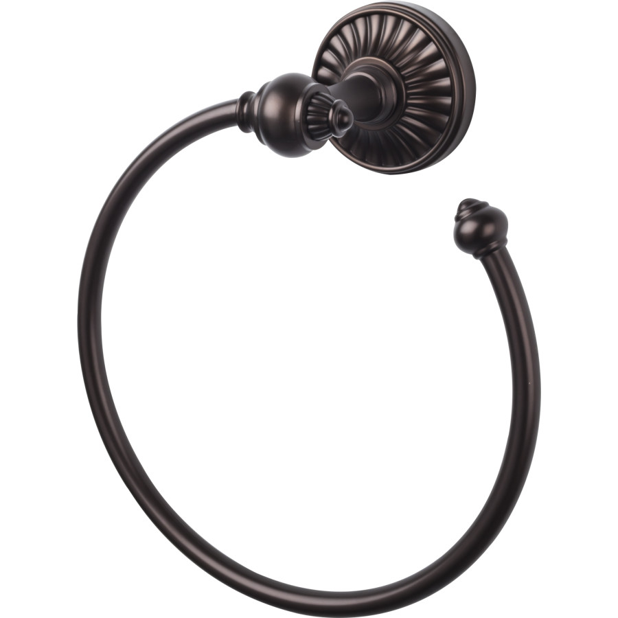 Tuscany Bath Ring 8" Long Oil Rubbed Bronze Top Knobs TUSC5ORB