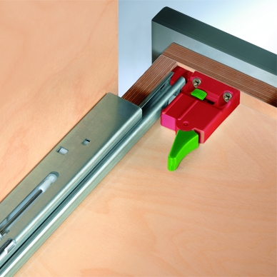 Grass 7910.VE10 Front Fixing Clips for Mepla NT Undermount Drawer Slides, Left &amp; Right