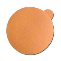 5" Pasco Gold Disc Aluminum Oxide on A-Weight Paper No Hole PSA 120 Grit 100/Box Pacific Abrasives 49794