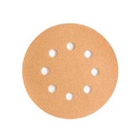 WE Preferred 8507322022961 50 Abrasive Discs, Aluminum Oxide on C-Weight Paper, 5in, 8-Hole, Hook &amp; Loop, 220 Grit