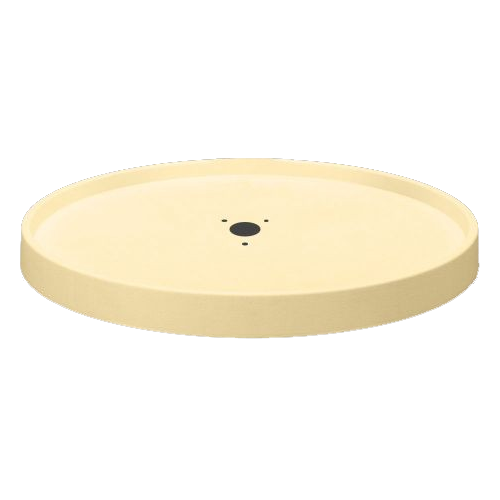 18" Polymer Full Circle 1 Shelf Only Lazy Susan Almond Independently Rotating Rev-A-Shelf 6071-18-15-52