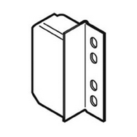 Blum ZRR.5000 TANDEMBOX Rear Mount Adjustable Bracket for Adjustable Gallery, White Aluminum/Gray