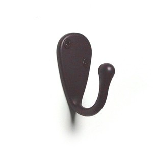 Coat and Hat Hook 2-3/8" Long  with Screws Oil Rubbed Bronze Epco CH204-ORB