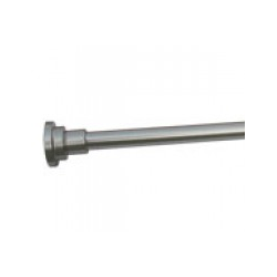 Design House 560912 Adjustable Shower Rod, Satin Nickel