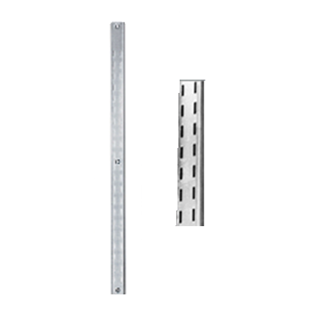 36" Heavy Duty Double Slotted Shelf Standard Bright Zinc WE Preferred B01-60361-174