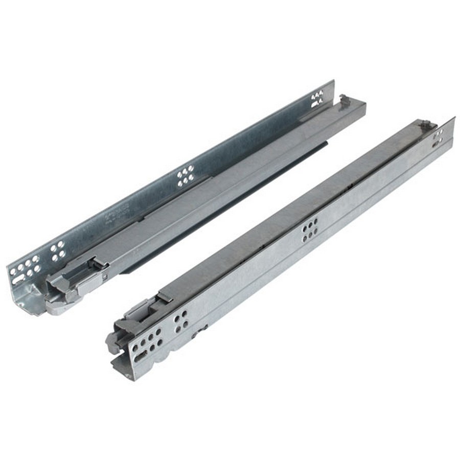 Dynapro 19 3-D 27" Heavy Duty Full Extension Soft-Close Undermount Drawer Slide with Tilt Adjustment for 3/4" Drawer Grass F130101238203
