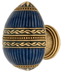 Emenee FAB1000-RG, Knob, Faberge Easter Egg, Russian Gold