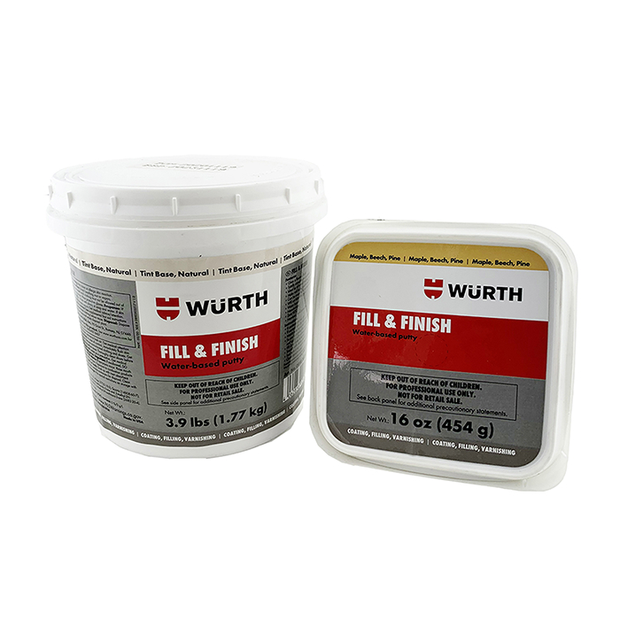 White Fill and Finish Water-Based Wood Putty 16 oz. WE Preferred