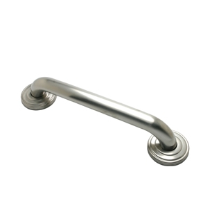Grab Bar 12" Center to Center Brushed Stainless Steel Berenson 6412US15