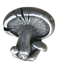 Emenee LU1226AGB, Knob, Mushroom (Tall), Aged Brass