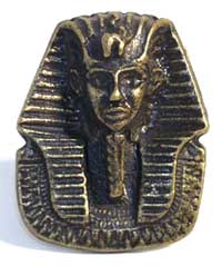 Emenee MK1004ABR, Knob, Sphinx, Antique Matte Brass