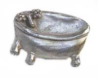 Emenee MK1114ABC, Knob, Bath Tub, Antique Bright Copper