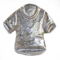 Emenee MK1115ABB, Knob, T-Shirt, Antique Bright Brass