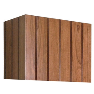 Nantucket Wood Trimmable Chimney 23-1/2" Tall X 11-3/8" Wide for 30" Hood Red Oak Omega National RCHN30OUF1