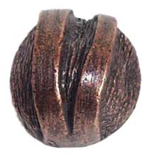 Emenee OR125ACO, Knob, Fiber Knot, Antique Matte Copper
