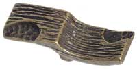 Emenee OR269ACO, Knob, Relief With Cutout, Antique Matte Copper