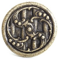 Emenee OR189ACO, Knob, Design, Antique Matte Copper