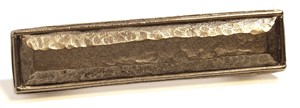Emenee OR366ACO, Handle, Hammered, Antique Matte Copper