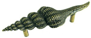 Emenee OR416AMG, Handle, Large Spindle, Antique Matte Gold