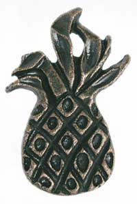 Emenee PFR101ABR, Knob, Large Pineapple, Antique Matte Brass